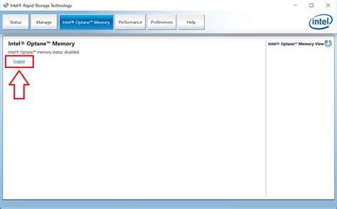 How To Configure Windows 10 for Intel Optane Memory.